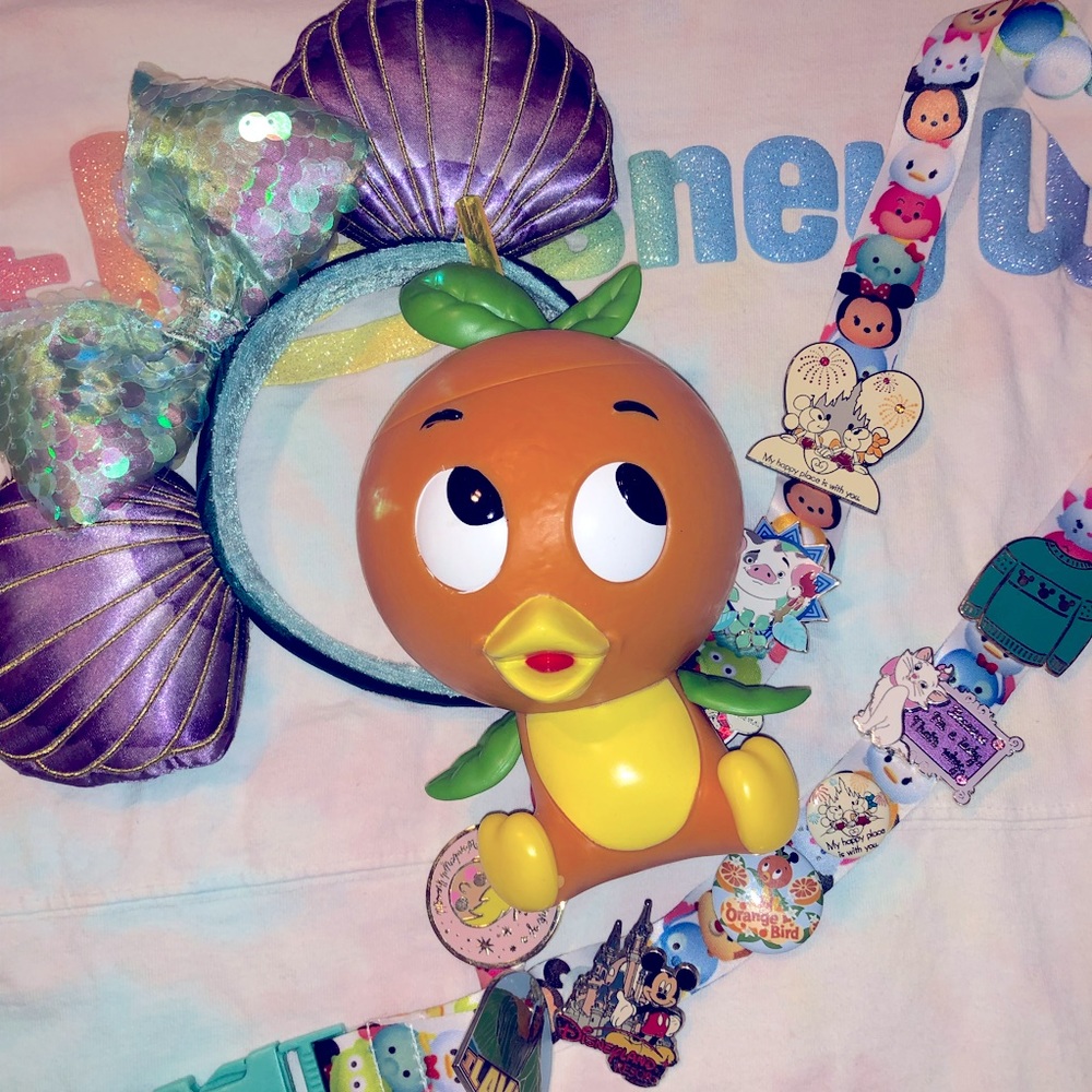 WDW Orangebird Sipper